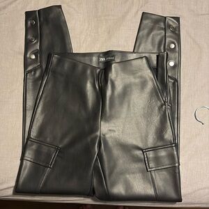 Zara  Faux leather
